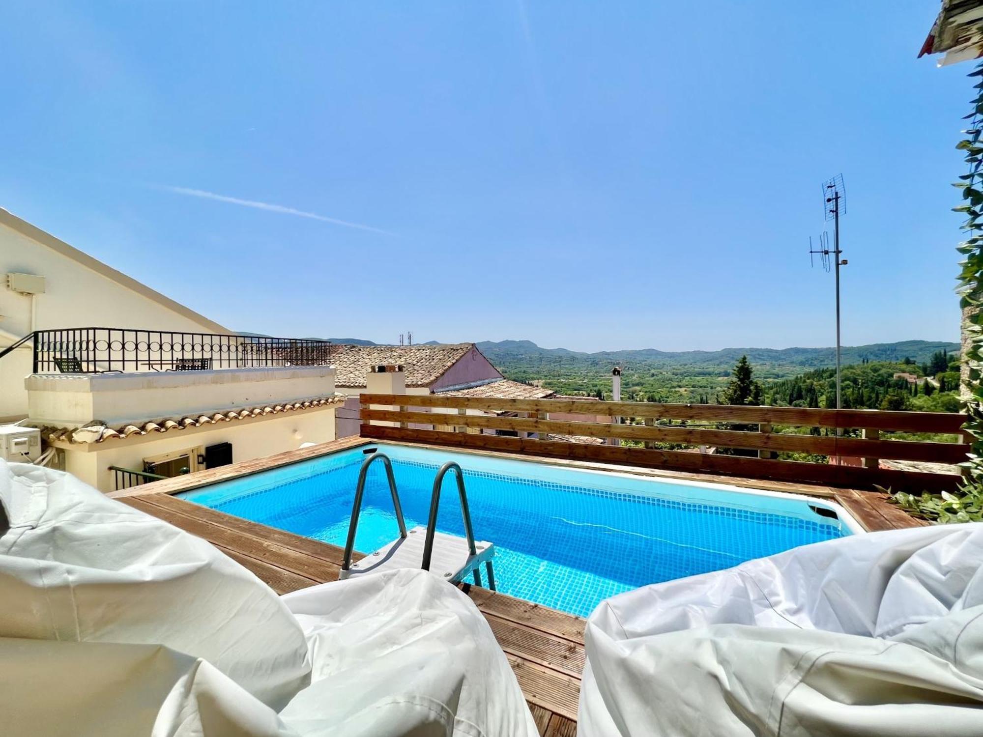 Casa Dolce With Private Plunge Pool By Dadovillas Agrafoi Dış mekan fotoğraf